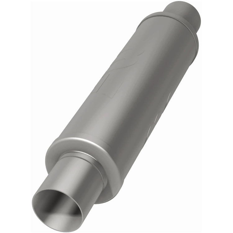 MagnaFlow 4in. Round Straight-Through Performance Exhaust Muffler 10416