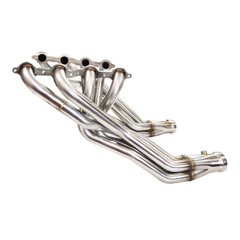 1-3/4" Stainless Headers For HEMI Swap. 2007-2018 Jeep Wrangler JK. Front View
