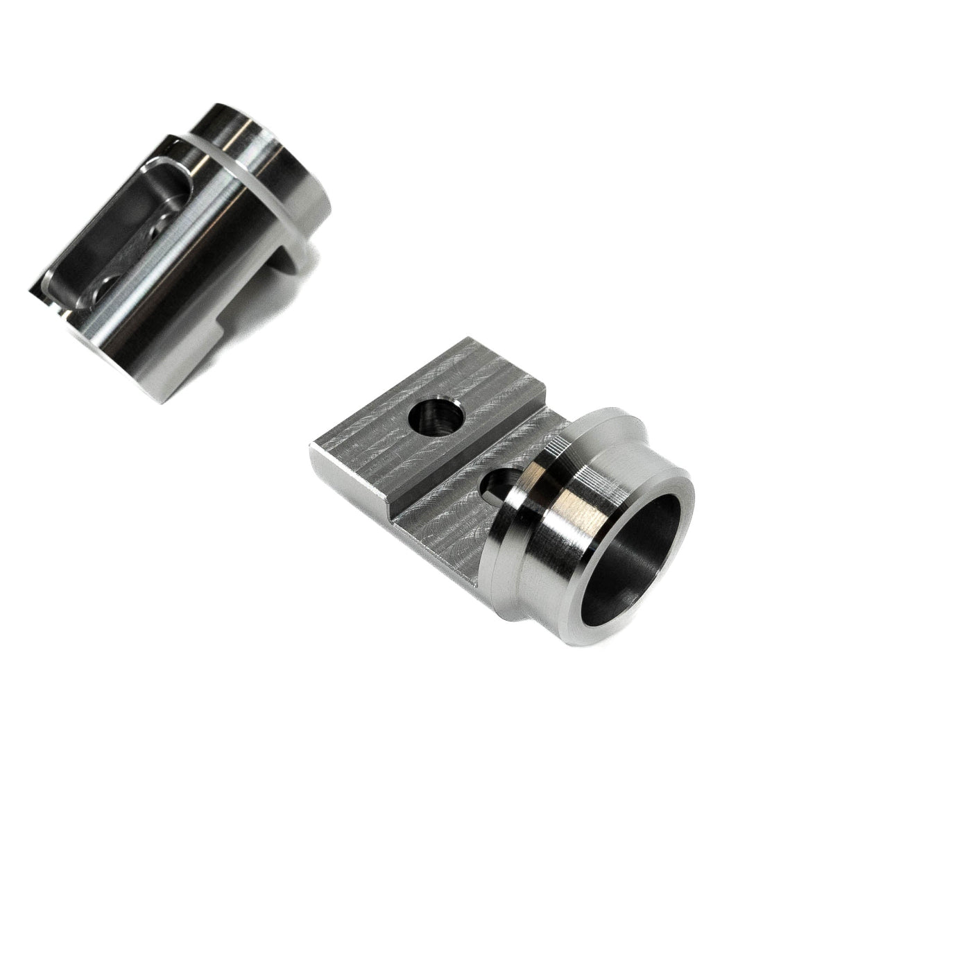 SDHQ Built 1.625" x 0.120" 4130 Billet Tube Clamp display of included parts