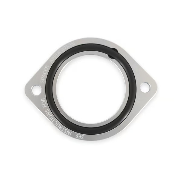 Earl's LS Water Pump to -20 AN Adapter Kit Front View Silver