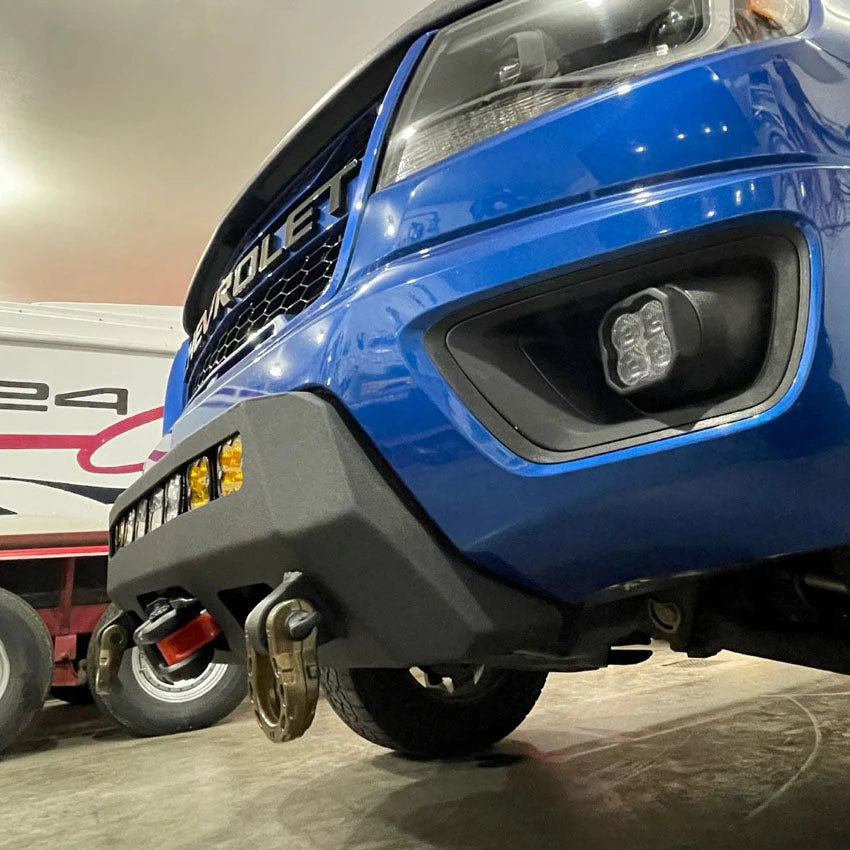 2015-2020 CHEVY COLORADO PROLITE FRONT WINCH BUMPER Front View