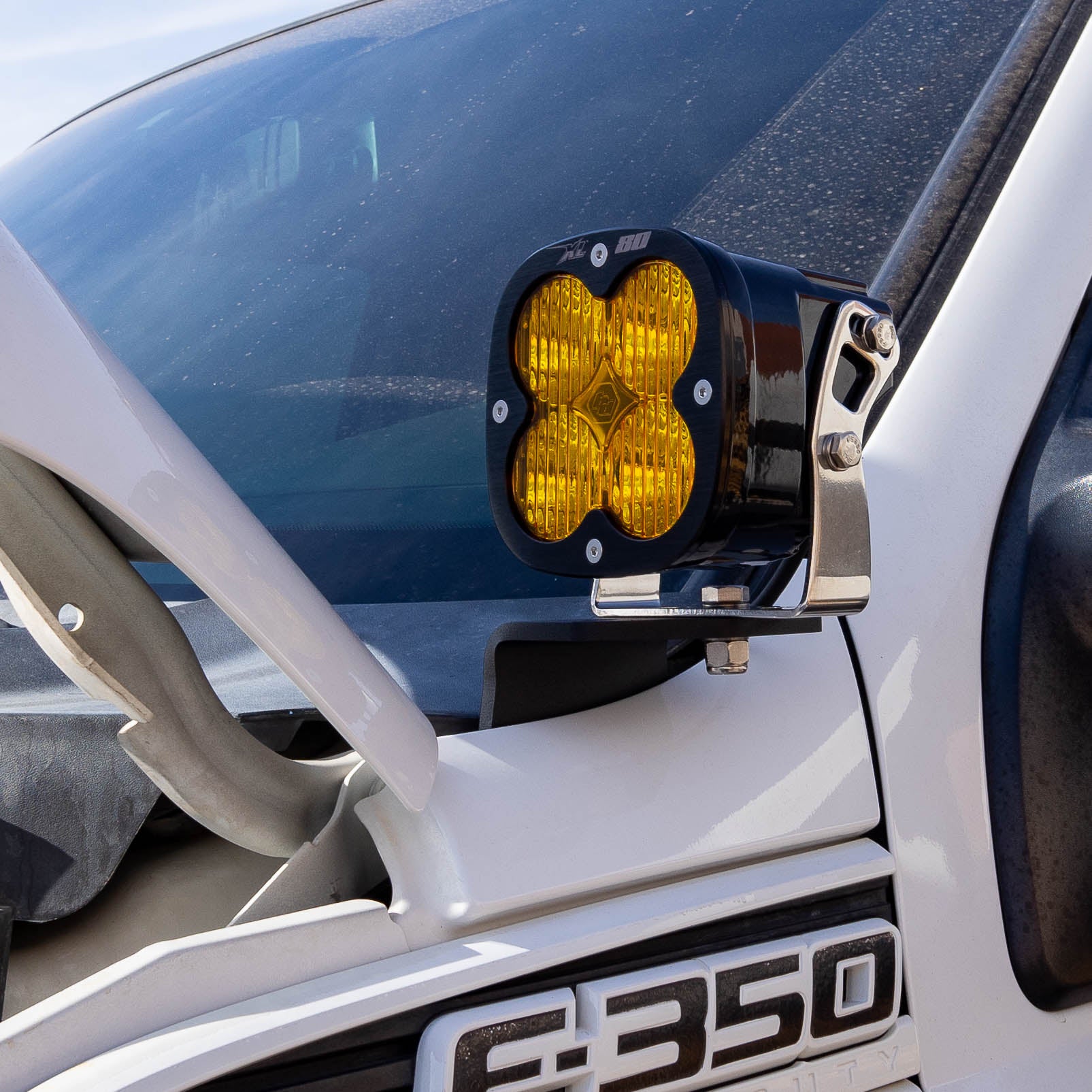 '11-16 Ford Super Duty SDHQ Built A-Pillar Light Mounts