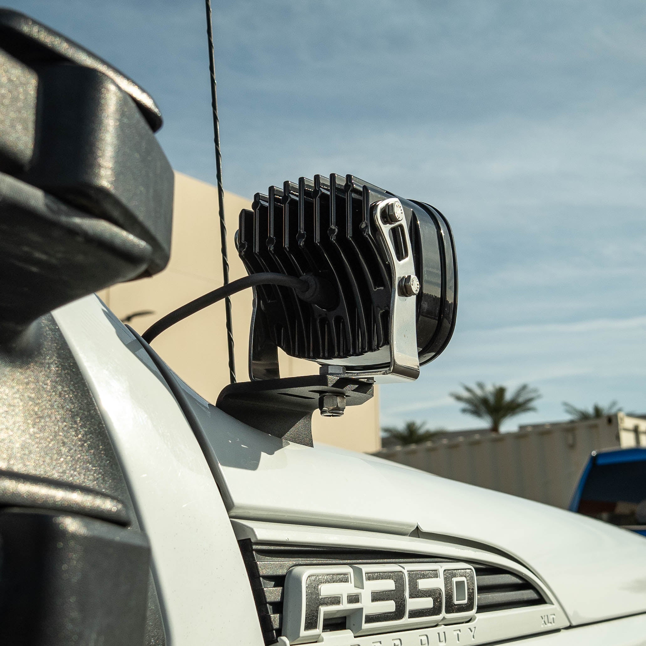 '11-16 Ford Super Duty SDHQ Built A-Pillar Light Mounts