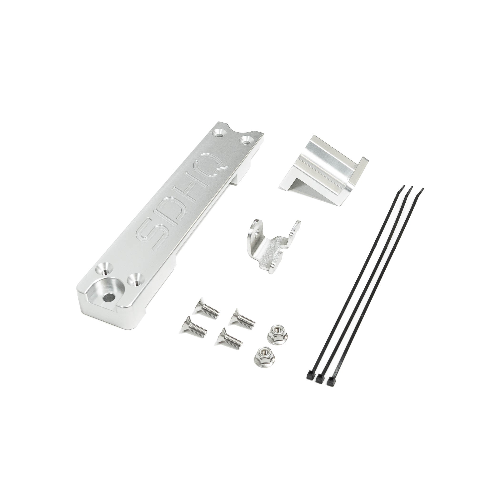 2023+ Ford Super Duty SDHQ Built Dual Battery Billet Battery Hold Down Kit