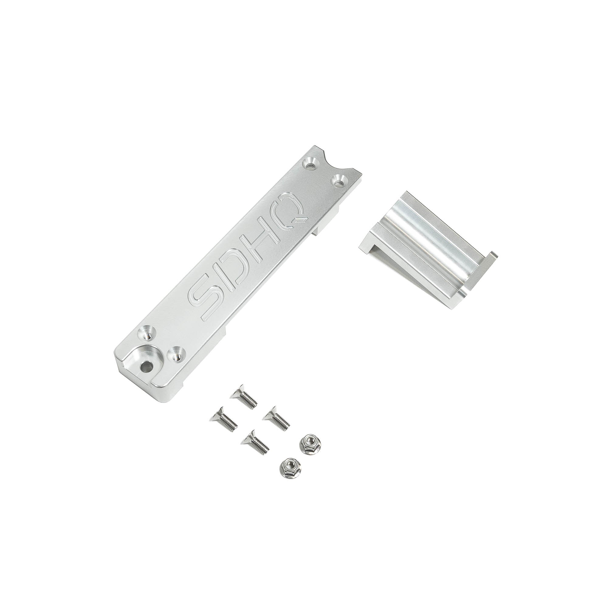 2023+ Ford Super Duty SDHQ Built Single Battery Billet Battery Hold Down Kit