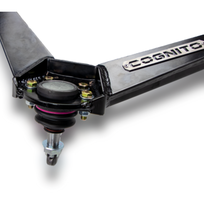 Cognito Ball Joint SM Series Upper Control Arm Kit for 01-10 Silverado/Sierra 2500/3500 2WD/4WD Front View