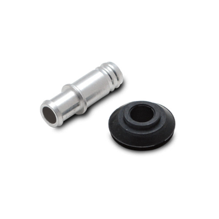 No-Weld Aluminum Vacuum Line Fittings Front View