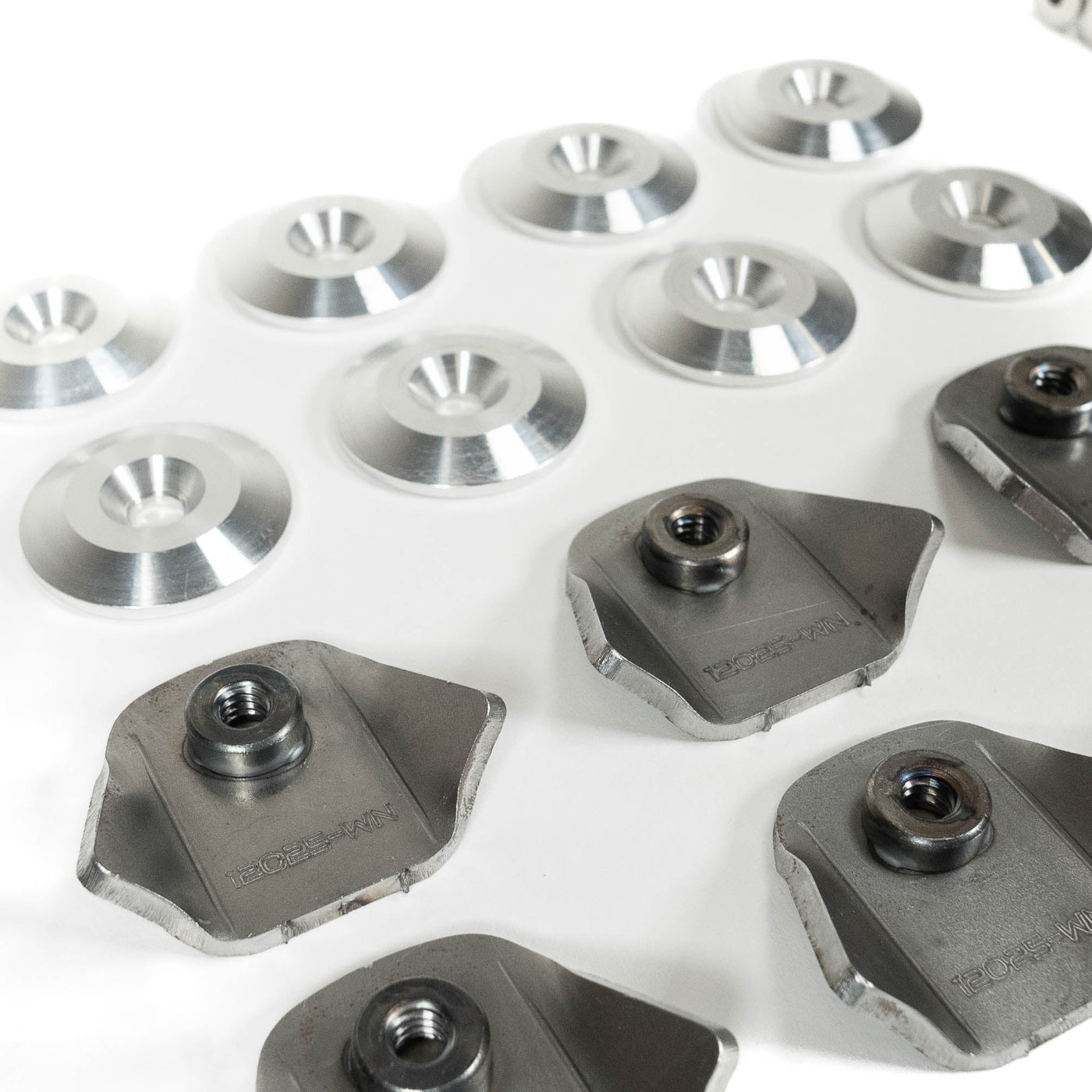 SDHQ Built Billet Aluminum Body Washer & Trick Tab Packages - CLOSE-UP 