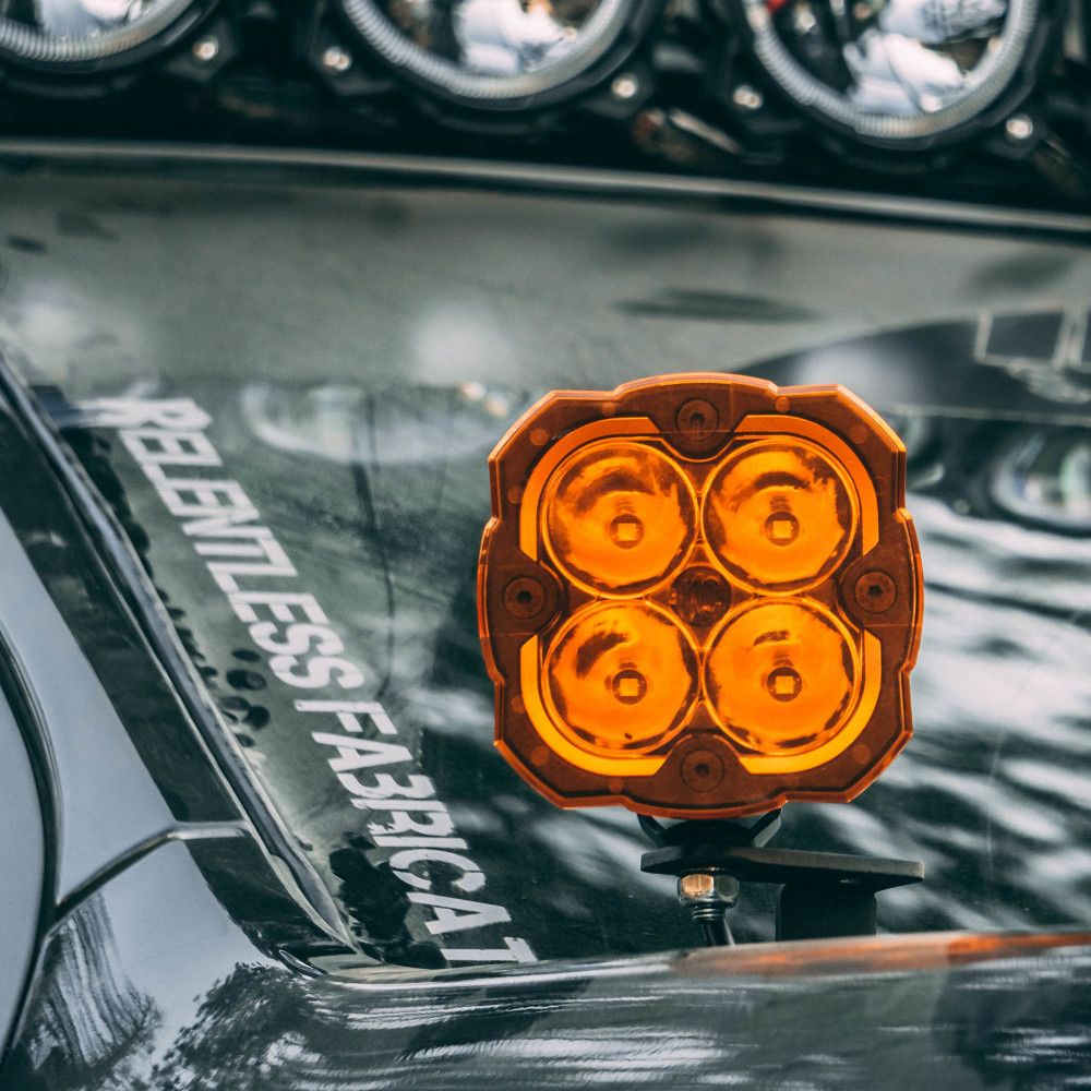 KC HiLites FLEX ERA 4 | Single Master LED Light Pod Kit