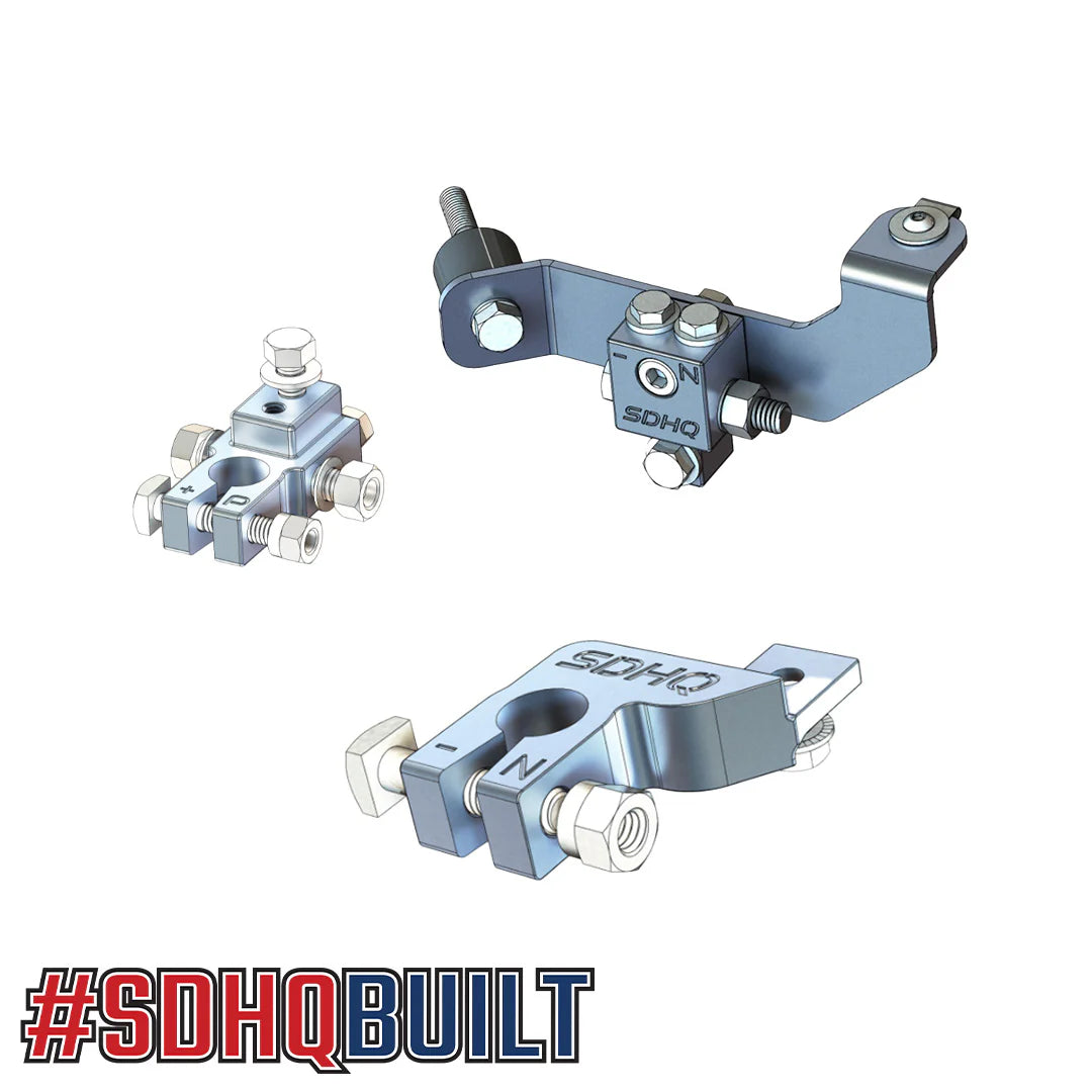 '21-25 Ford Raptor SDHQ Built Billet Battery Terminal Kit