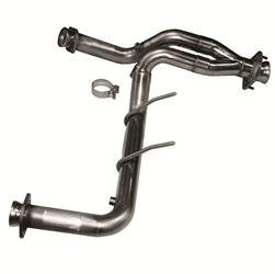 2-1/2" Comp. Only Y-Pipe. 2009-2010 F150 5.4L 3V. Requires Kooks Headers. Front View