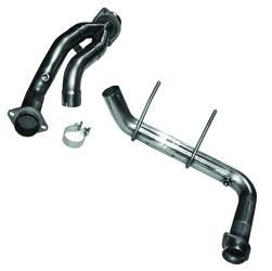 2-1/2" Comp. Only Y-Pipe. 2009-2010 F150 5.4L 3V. Requires Kooks Headers. Front View