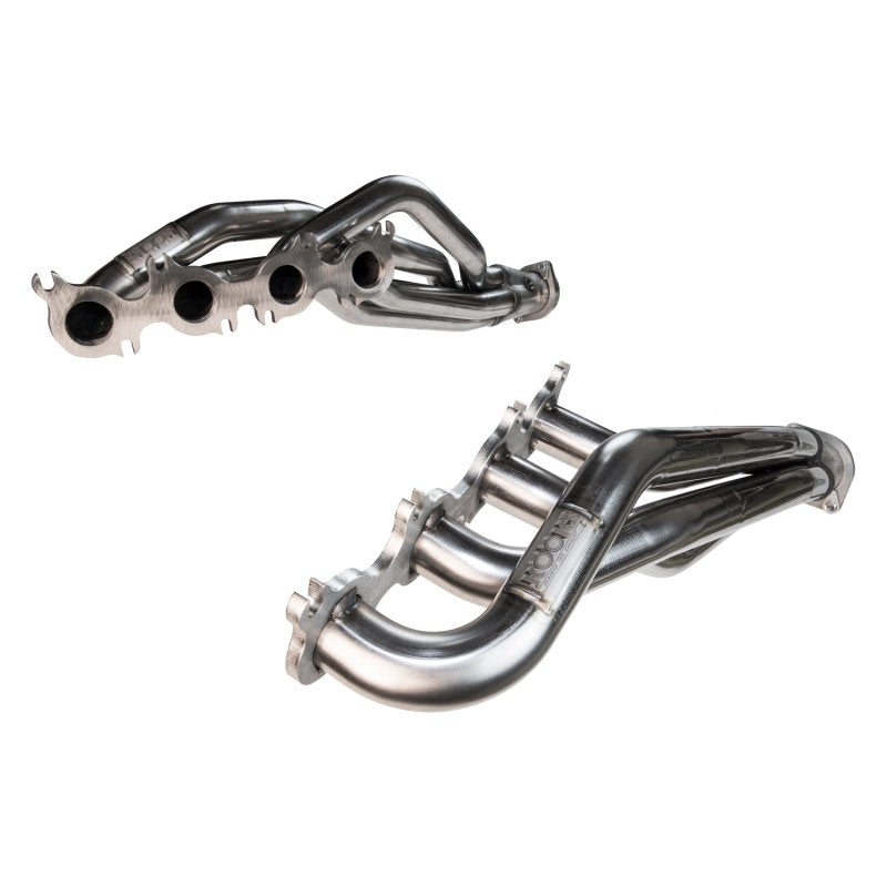 1-7/8" Stainless Headers. 2011-2014 F150 5.0L 4V. Front View