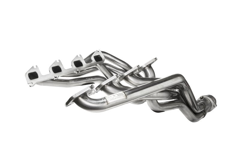 1-3/4" Stainless Headers & Comp. Only Y-Pipe Kit. 2011-2014 F150 Raptor 6.2L 4V. Front View