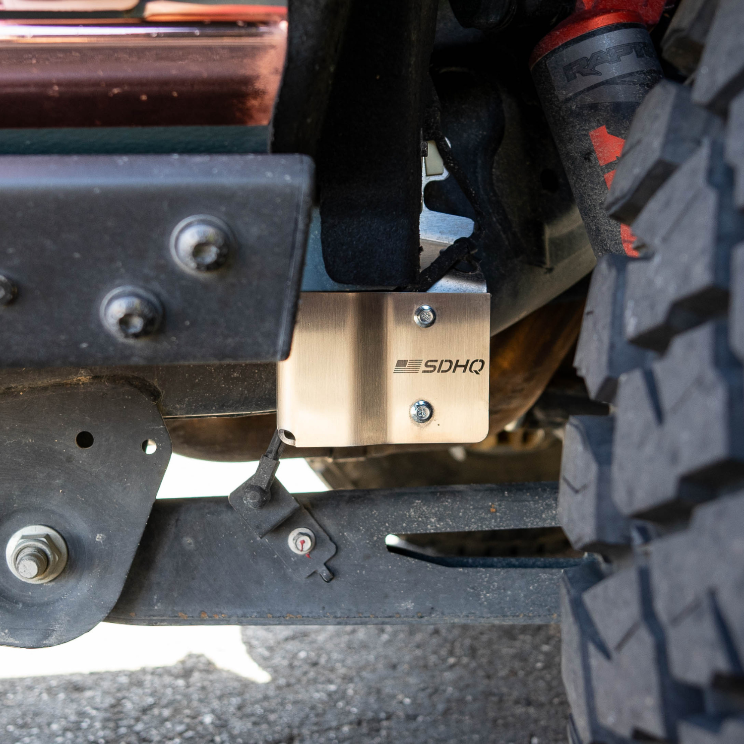 2022+ Ford Bronco Raptor SDHQ Built Complete Protection Package installed