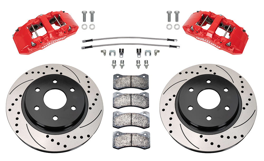 Wilwood AERO6-DM Direct-Mount Truck Front Brake Kit | 2010-2020 F150