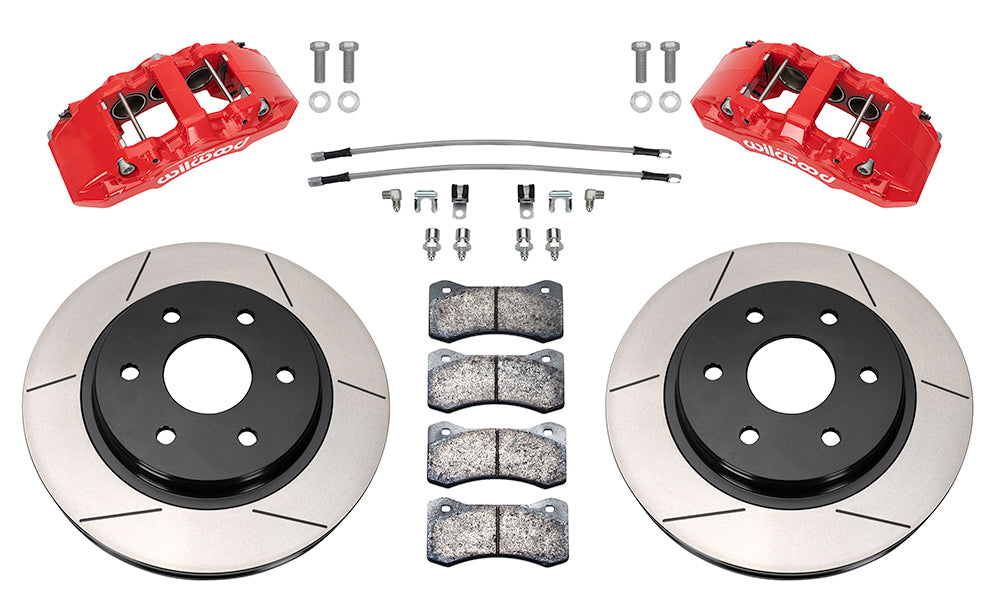 Wilwood AERO6-DM Direct-Mount Truck Front Brake Kit | 2010-2020 F150