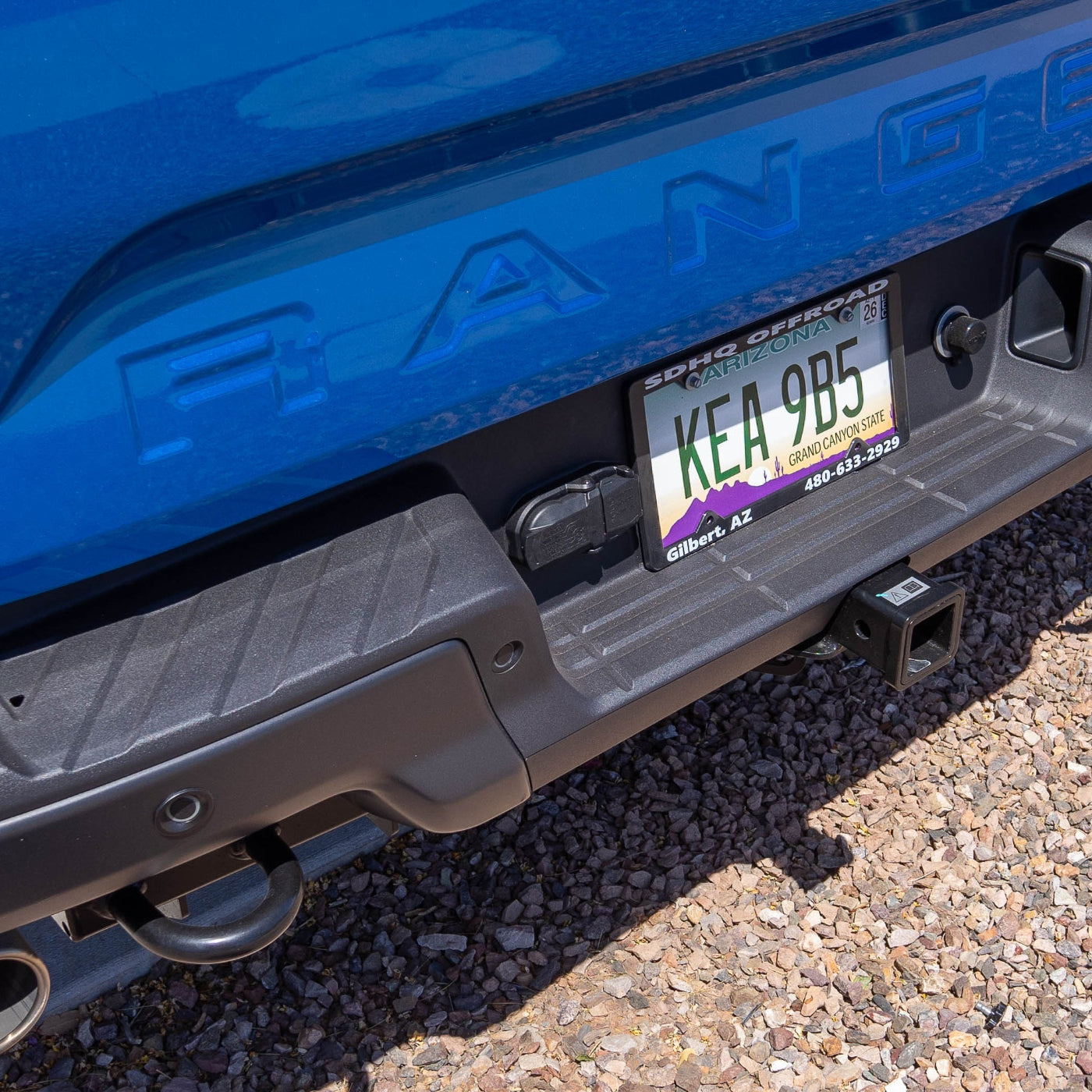 2024+ Ford Ranger Raptor SDHQ Built Trailer Plug Relocation Kit