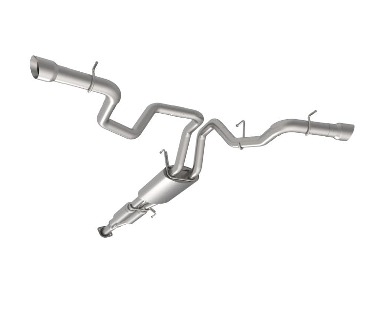 Dual Side Exit Cat-Back w/Polished Tips | 2015-2020 F150 2.7L/3.5L/5.0L