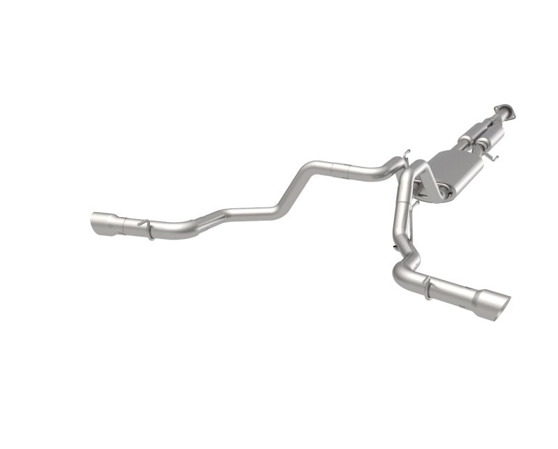 Dual Side Exit Cat-Back w/Polished Tips | 2015-2020 F150 2.7L/3.5L/5.0L