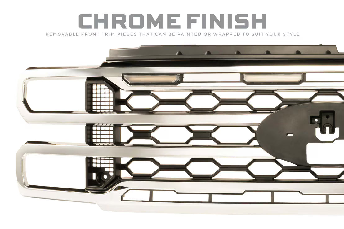 23-26 Ford Super Duty XBG LED DRL Grille
