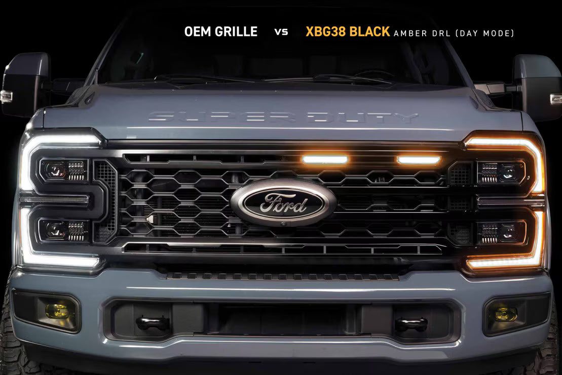 23-26 Ford Super Duty XBG LED DRL Grille
