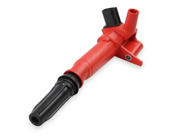 MSD Ignition Coil - Ford F-Series - 6.2L V8 - Red - 8-Pack Side View Red