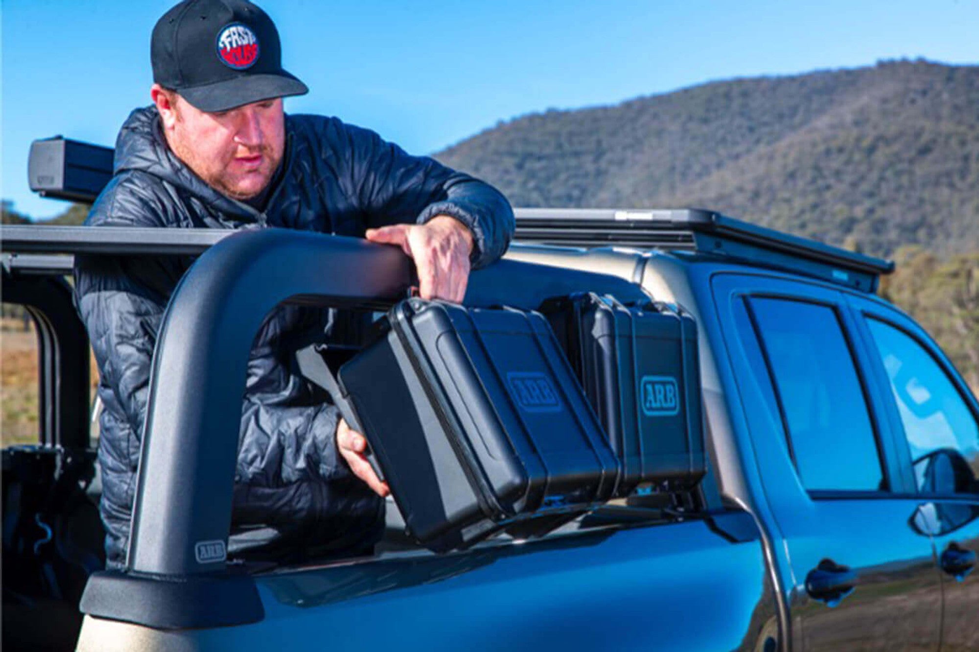 Bed Rack Single Case Mount