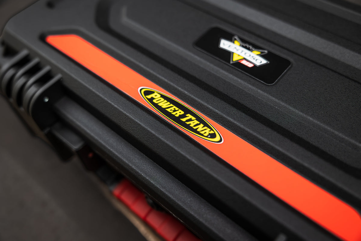 Ventoso™ RED Tire Inflator Gauge Hard Case