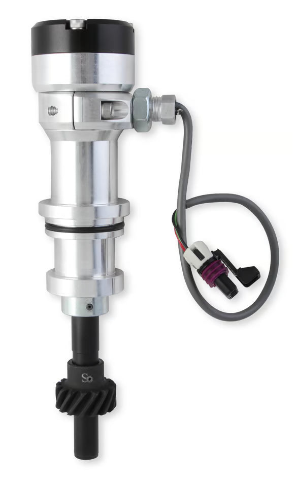 Ford 351W Sync Plug Front View Silver
