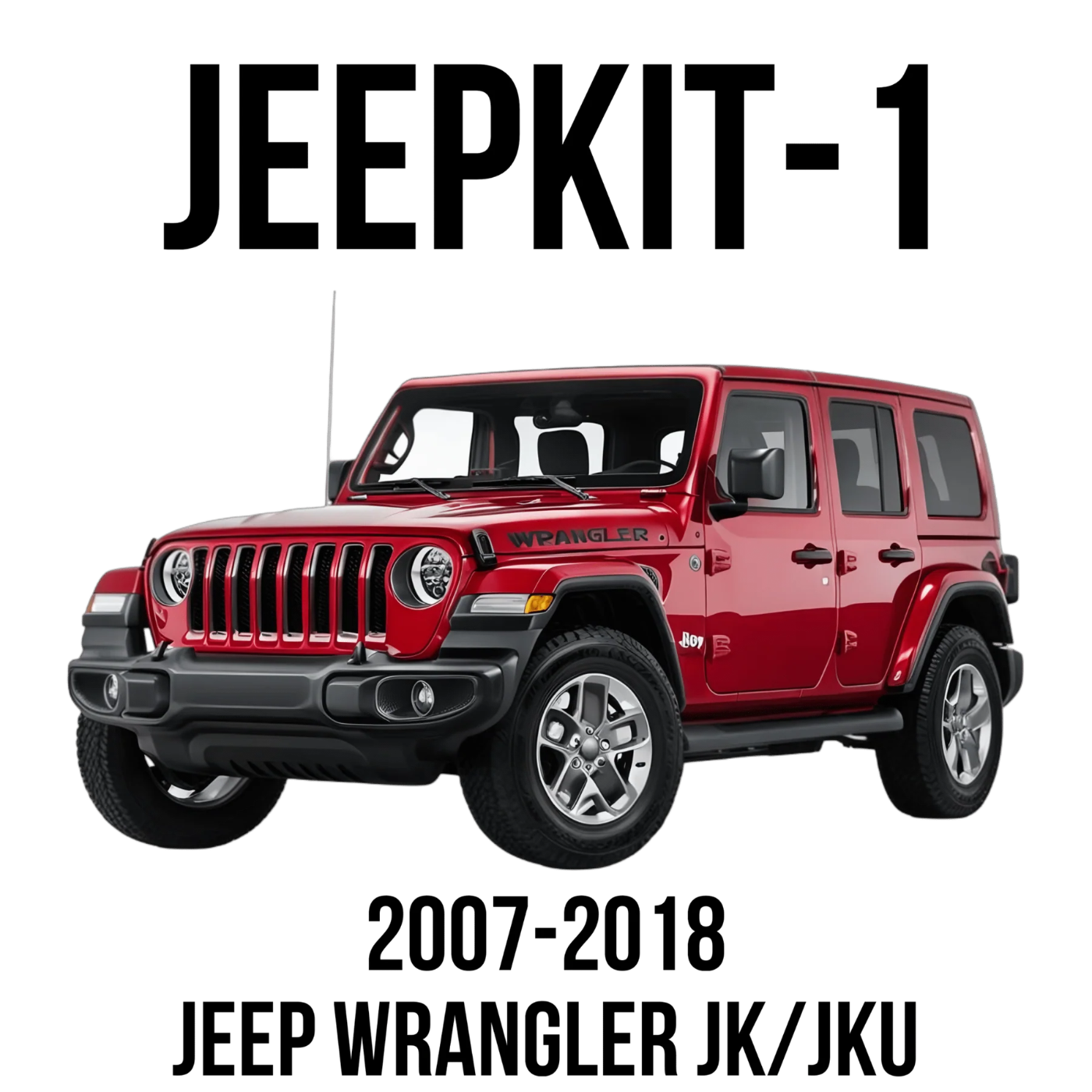 2008-2018 Jeep Wrangler JK Air Horn System with Model 101 Air Horn