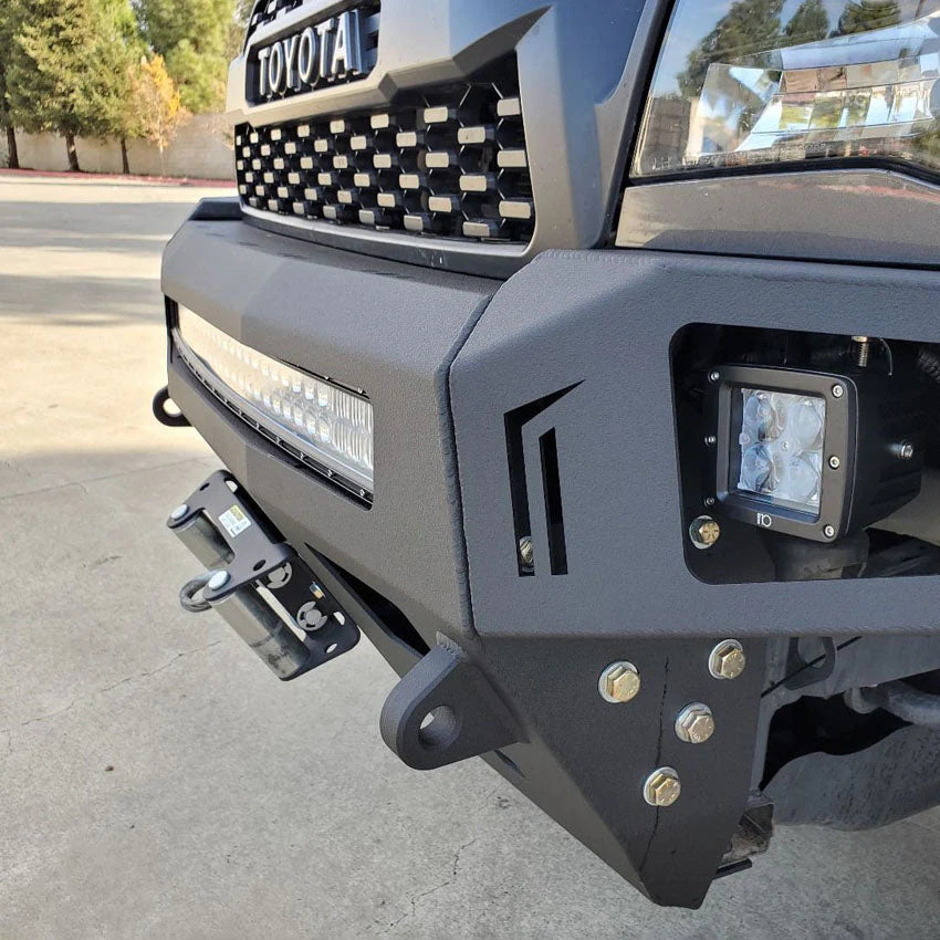 2005-2011 TOYOTA TACOMA OCTANE FRONT WINCH BUMPER Front View