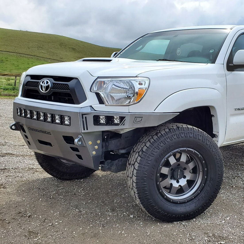 2012-2015 TOYOTA TACOMA OCTANE FRONT WINCH BUMPER Front View