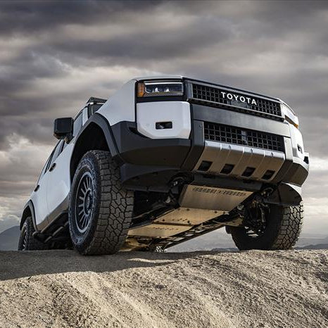 '24+ LC250/ '25 4Runner Front Skid Plate Kit Front View