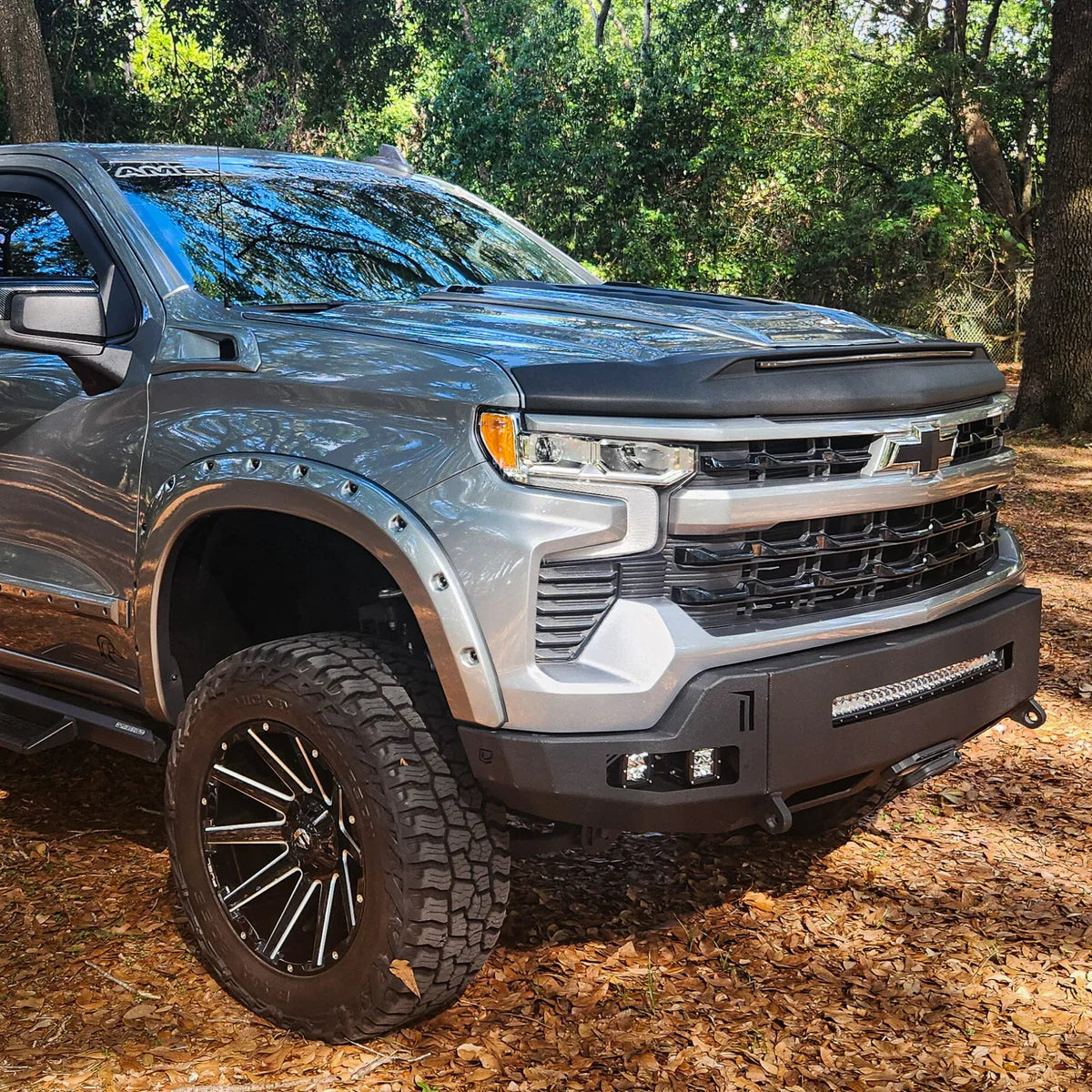 2022-2025 CHEVROLET SILVERADO 1500 OCTANE WINCH BUMPER Front View