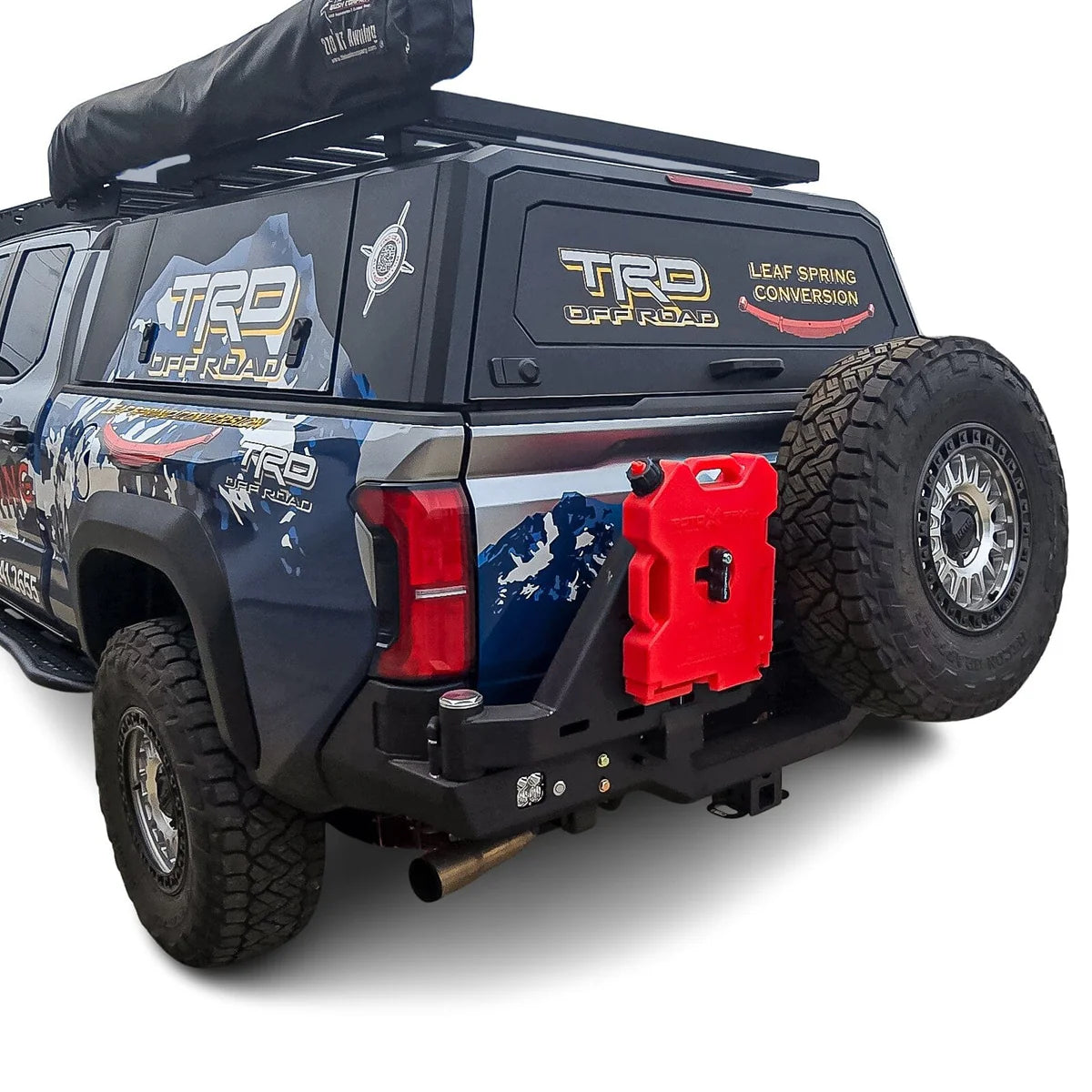 2024+ TOYOTA TACOMA OCTANE DUAL SWING OUT REAR BUMPER Front View