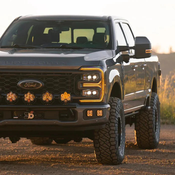 23-26 Ford Super Duty NOVA-Series LED Projector Headlights Black
