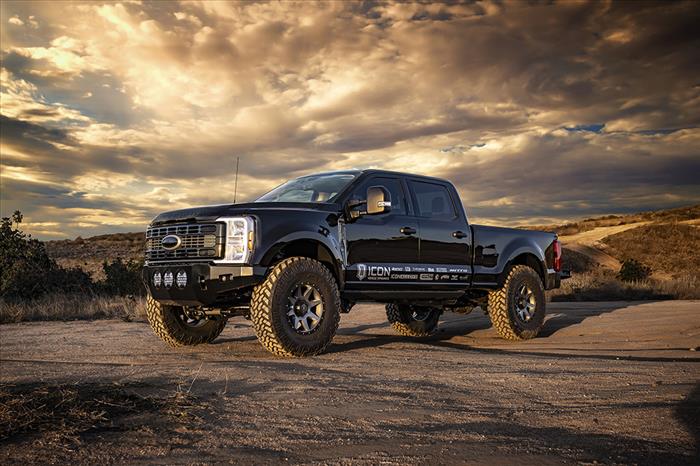 ICON 2023-2025 Ford F-250/F-350 Super Duty 4WD, 4-5.5" Lift, Stage 3 Coilover Conversion System w/ Radius Arms