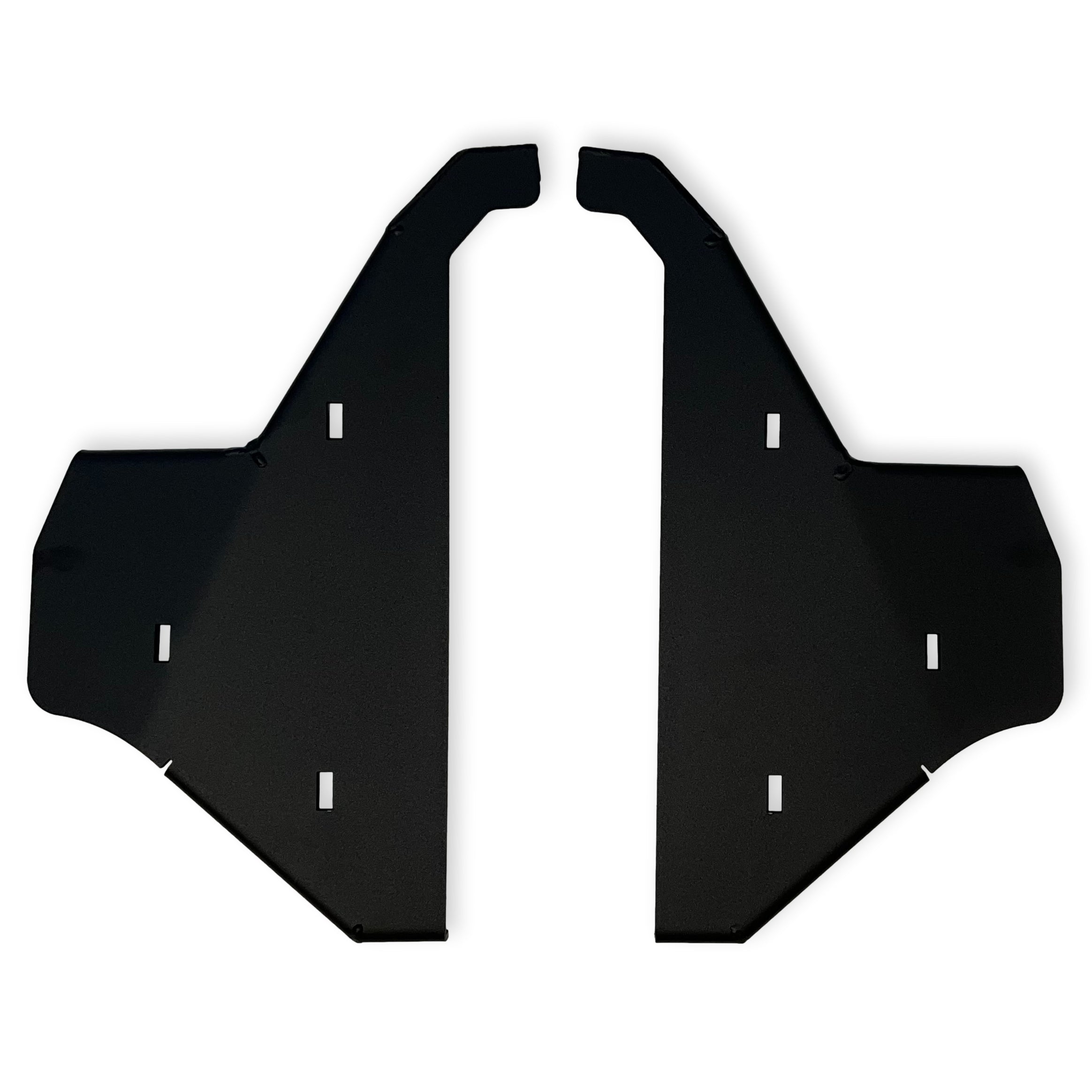 A-Arm Skid Plates Display of included Parts 