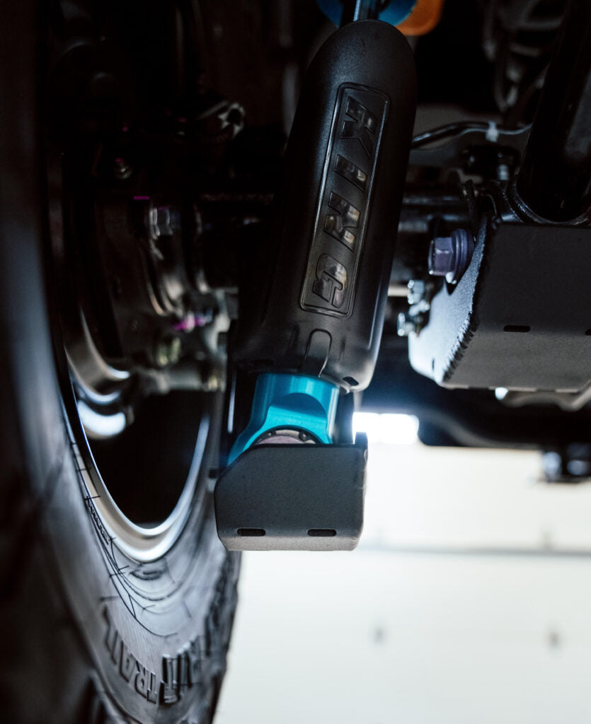 Rear Shock Mount Skids | 24-Present Tacoma Front View