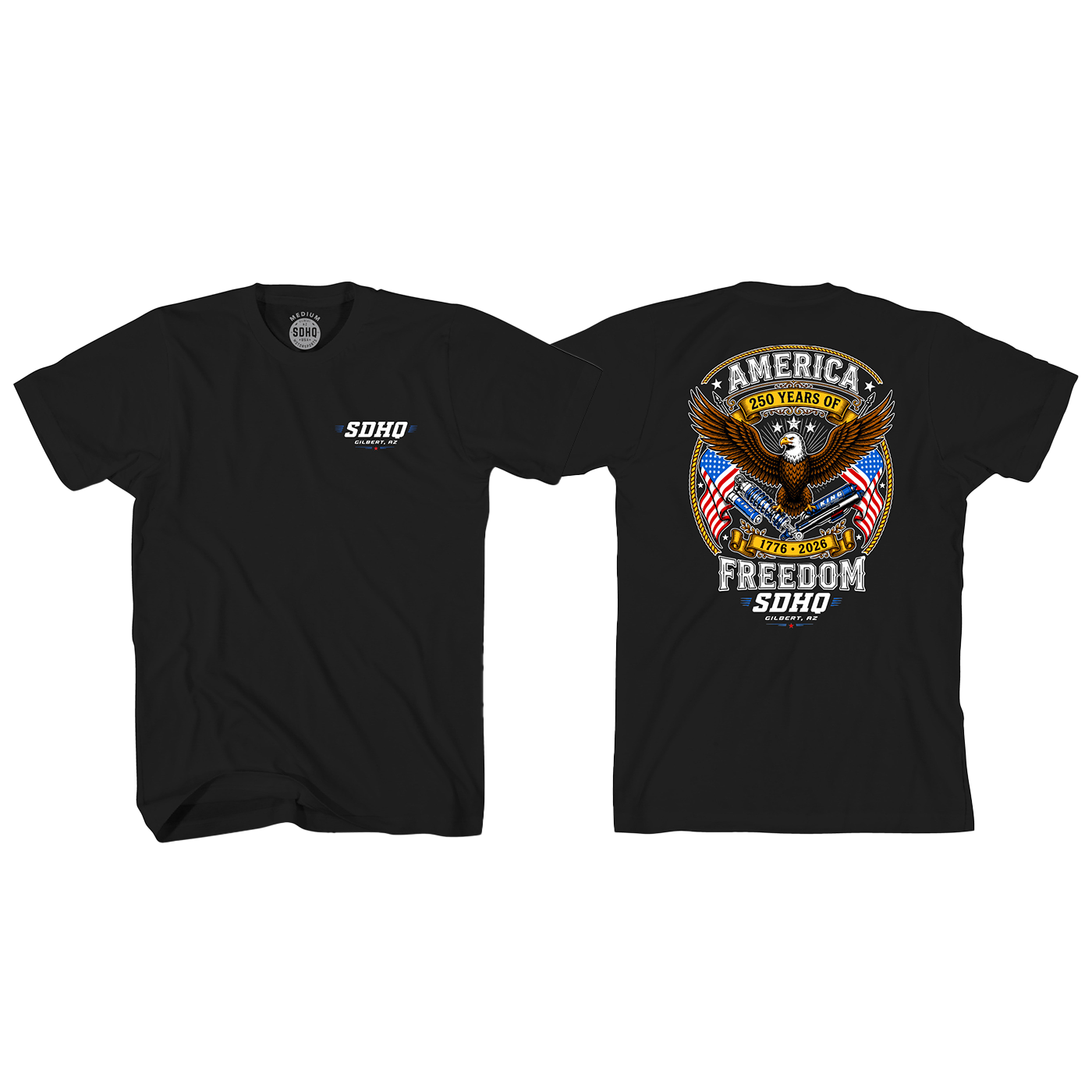 250 Years Of Freedom T-Shirt | Cream
