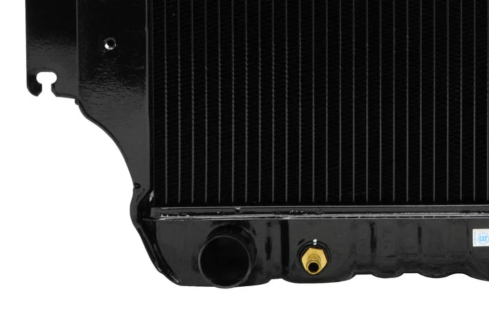 87-04 Jeep Wrangler (3 ROW Copper Core) Radiator Front View