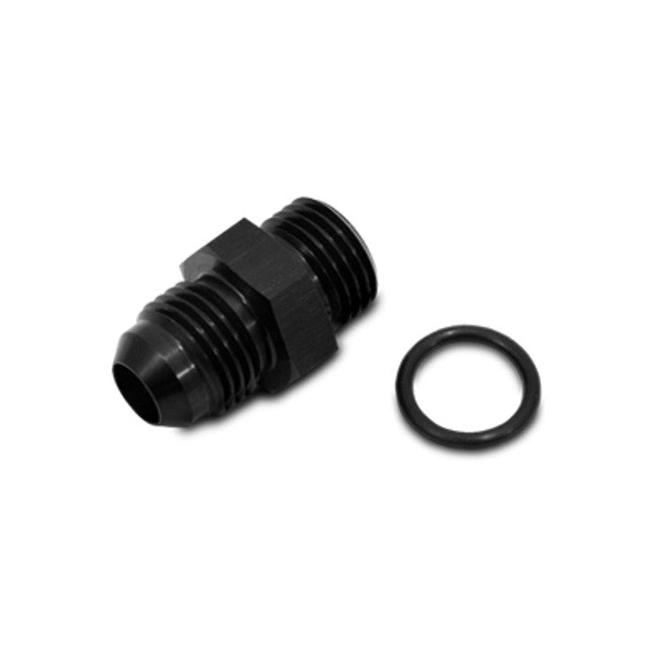 Male AN Flare to Male ORB Straight Adapters Front View