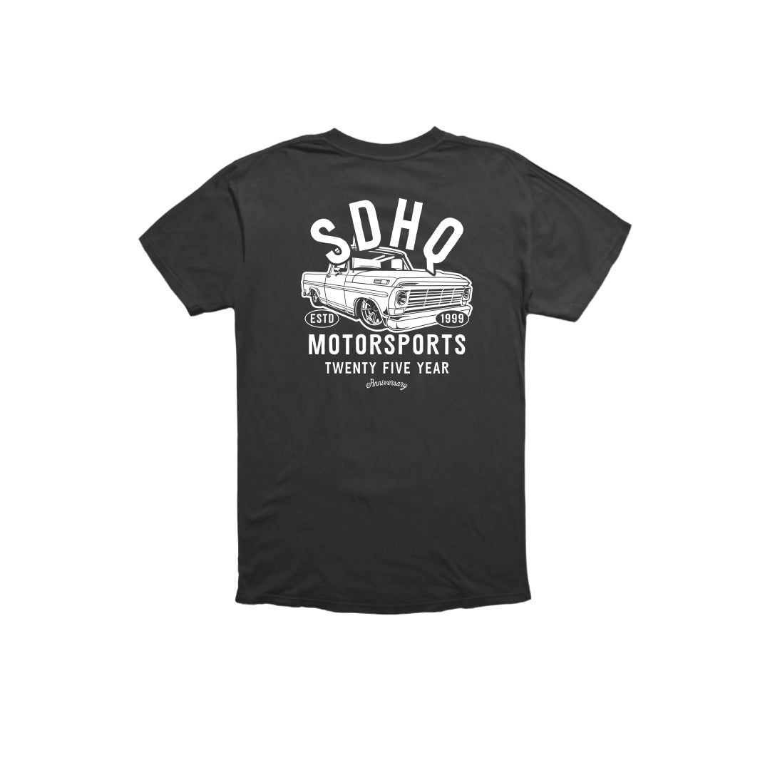 SDHQ Motorsports 25 Year Anniversary T-Shirt
