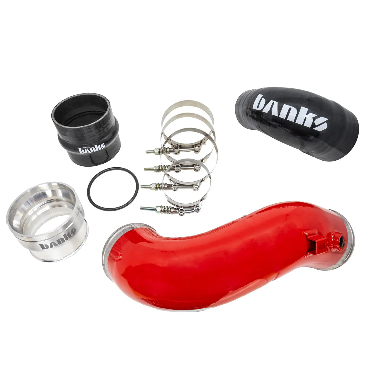 Cold Side Boost Tube 2011-2016 Ford Super Duty 6.7L Front View