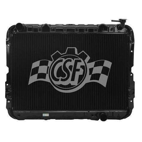 81-87 4.2L Toyota Landcruiser (AT) / 1988 4.0L (AT) (4-Row Copper Core) Radiator Front View