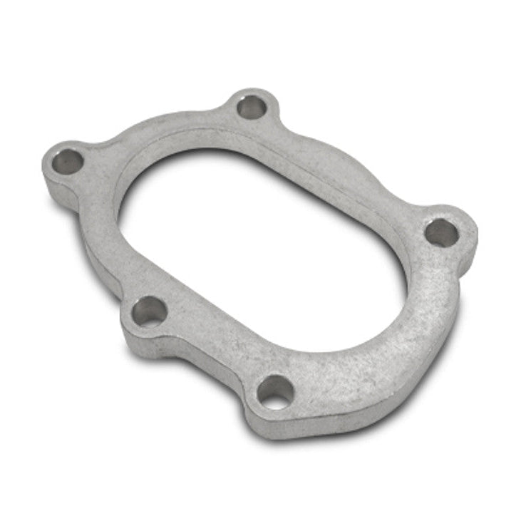 Stainless Steel 5 Bolt Turbine Outlet Flange for GT25R/GT28R/GT30R Front View