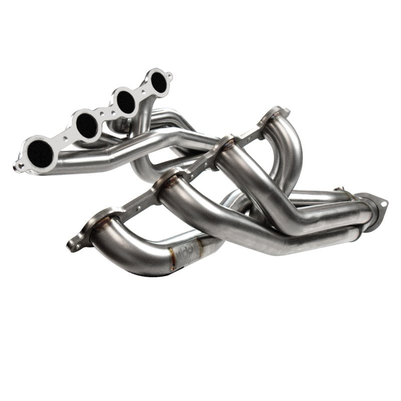 1-7/8" Stainless Headers. 1999-2013 GM 1/2 Ton Truck/2000-2013 SUV. Front View