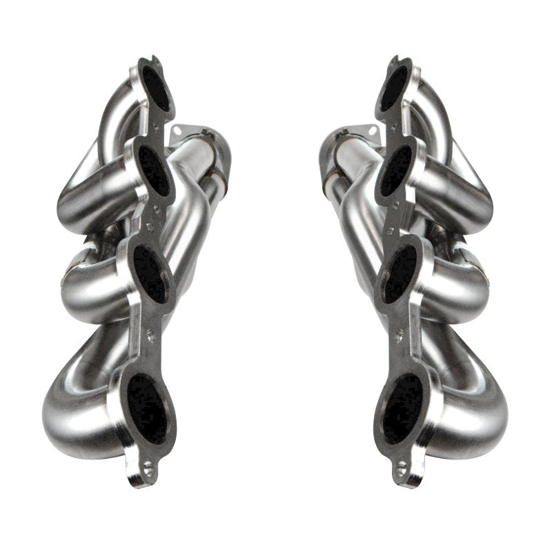 1-7/8" Stainless Headers. 1999-2013 GM 1/2 Ton Truck/2000-2013 SUV. Front View