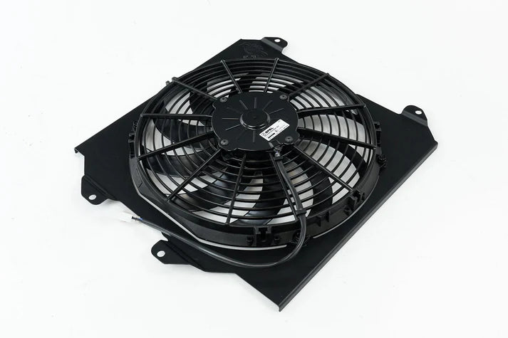 92-00 Civic All-Aluminum Fan Shroud w/ 12-inch SPAL Fan Front View